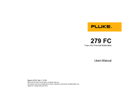 Thumbnail of document Manual - 279FC TRMS Thermal Imaging Multimeter